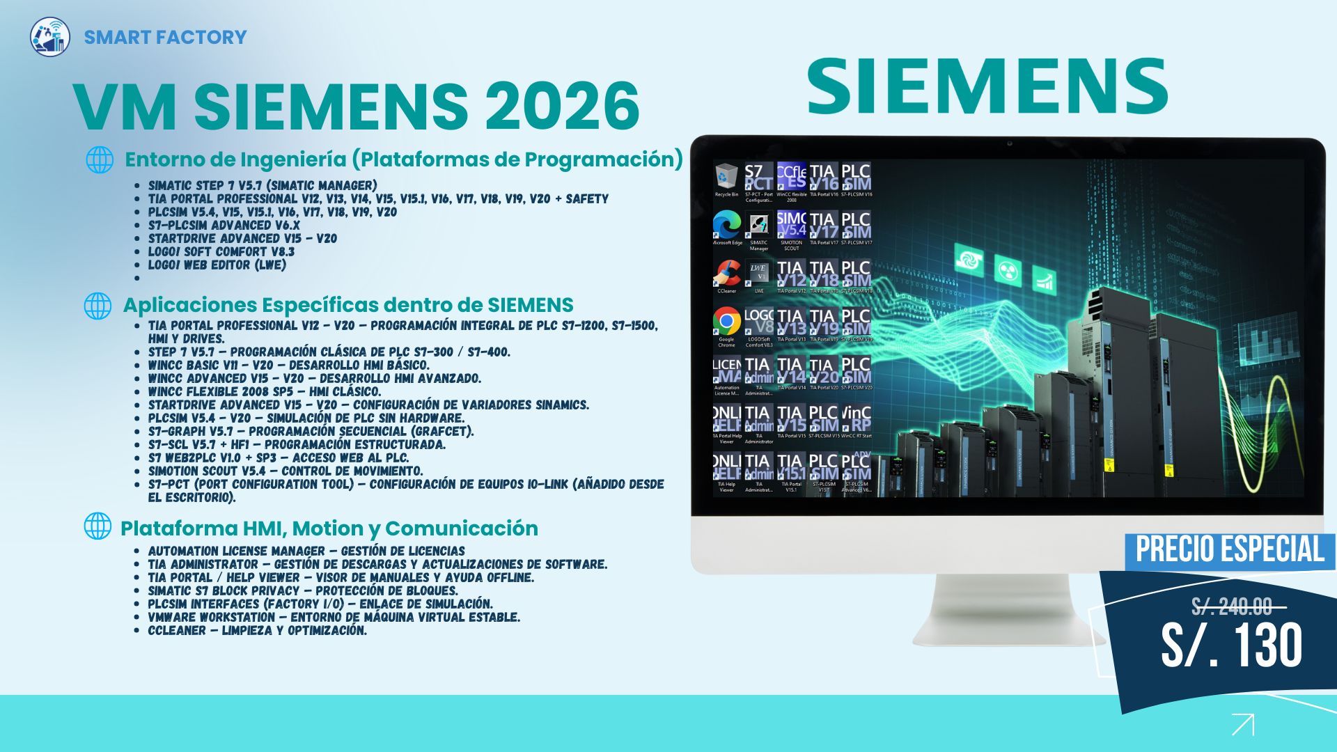 VM SIEMENS 2026 - Automatización Total