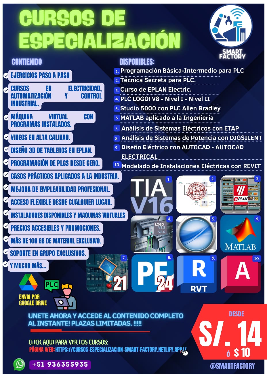 Curso Básico a Experto de PLC